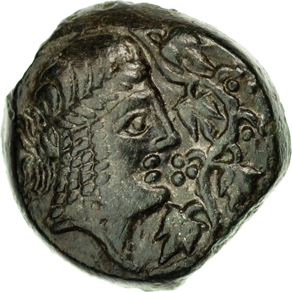 Münze, Aulerci Eburovices, Bronze au sarment de vigne, VZ, Delestrée:2450