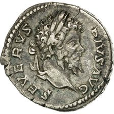 Coin, Septimius Severus, Denarius, AD 201, Rome, EF(40-45), Silver, RIC:265
