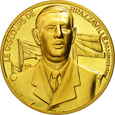France, Médaille, Charles De Gaulle, Le Discours de Brazzaville, 30 janvier