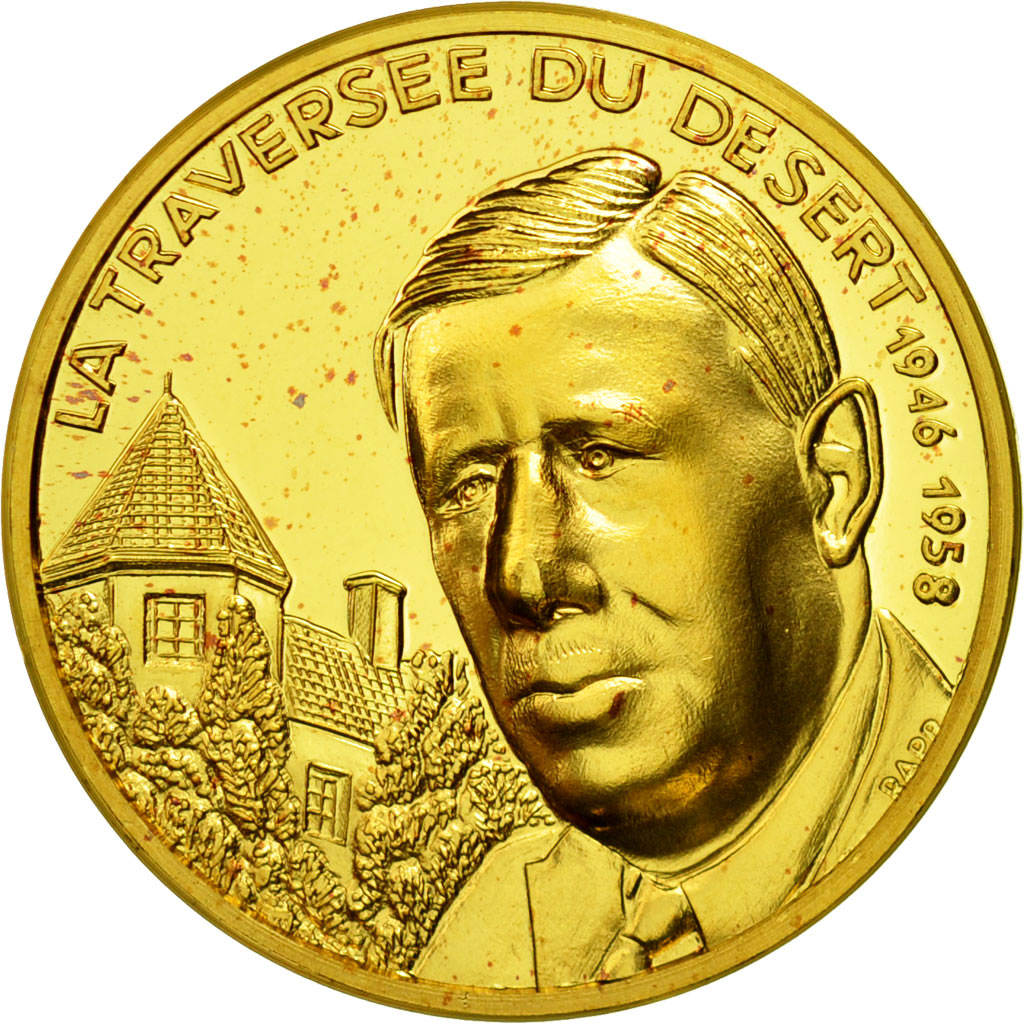 Frankrijk, Medaille, Charles De Gaulle, La Traversée du Désert 1946-1958