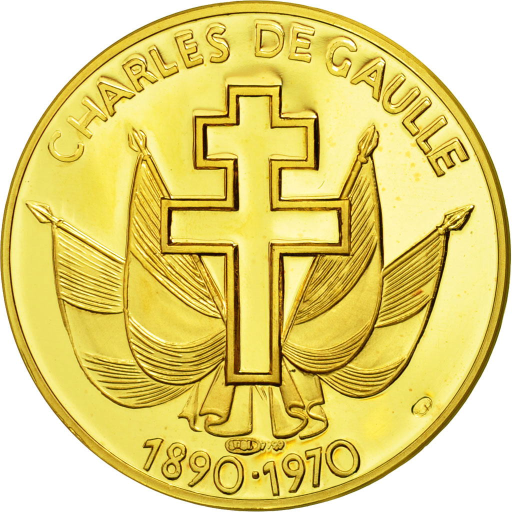 Frankrijk, Medaille, Charles De Gaulle, La Traversée du Désert 1946-1958
