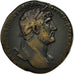 Coin, Hadrian, Sestertius, 119-121, Rome, VF(30-35), Bronze, RIC:594a
