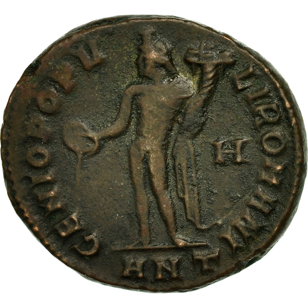Coin, Constantius I, Follis, 299-300, Antioch, EF(40-45), Bronze, RIC:53a