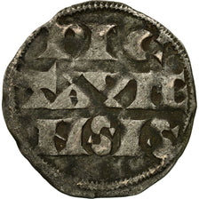 France, Poitou, Richard Cœur de Lion, Denarius, EF(40-45), Silver