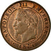 Coin, France, Napoleon III, Napoléon III, Centime, 1861, Bordeaux, MS(60-62)
