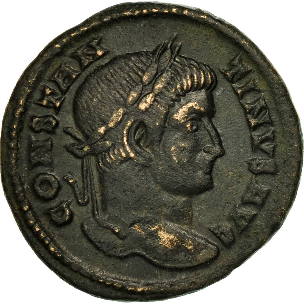 Coin, Constantine I, Follis, 323-324, Lyons, EF(40-45), Bronze, RIC:209
