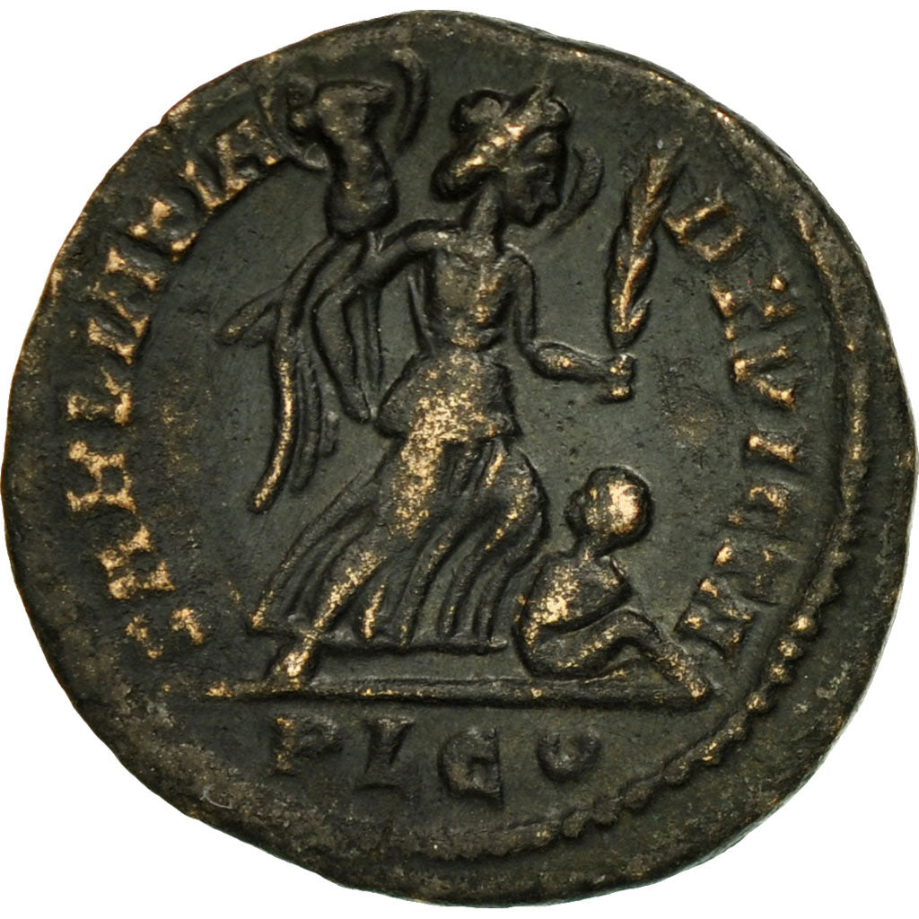 Coin, Constantine I, Follis, 323-324, Lyons, EF(40-45), Bronze, RIC:209