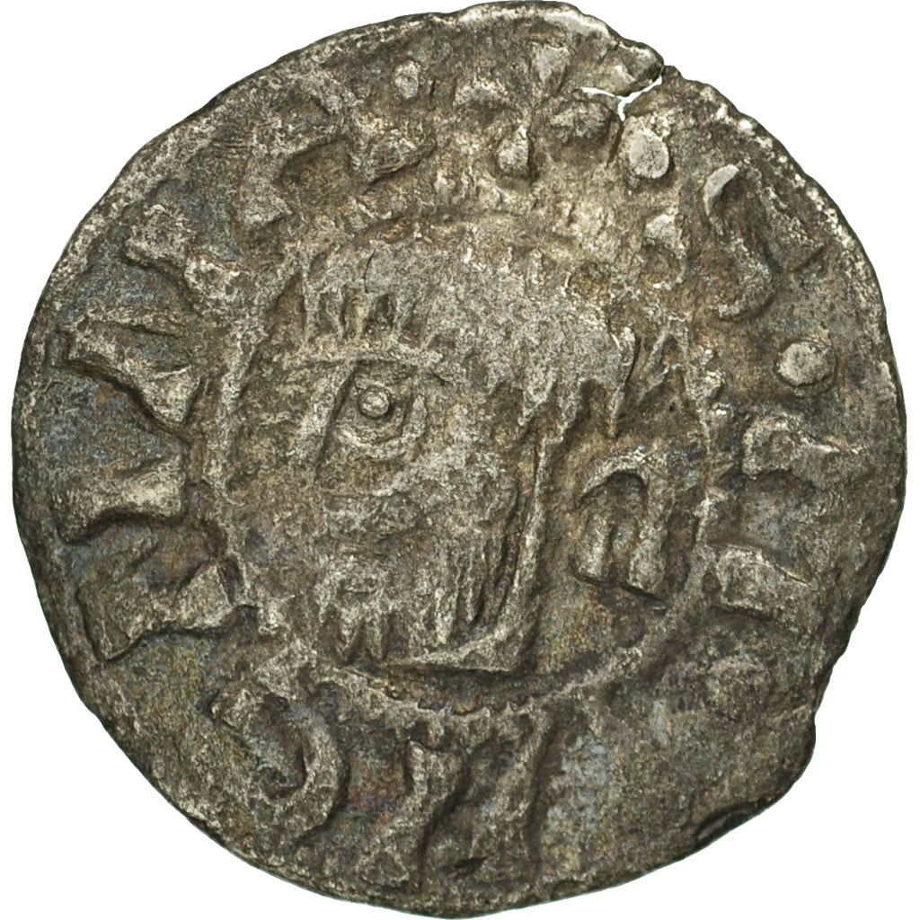 Coin, France, Dauphiné, Anonymous, Denarius, Vienne, VF(30-35), Silver