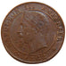 FRANCE, Napoléon III, Centime, 1862, Paris, KM #795.1, AU(50-53), Bronze, Gadour