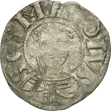 Coin, France, Bourbonnais, Denarius, Souvigny, EF(40-45), Silver, Boudeau:358