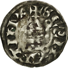 Moneta, Francja, Touraine, Denarius, Saint-Martin de Tours, VF(30-35), Srebro