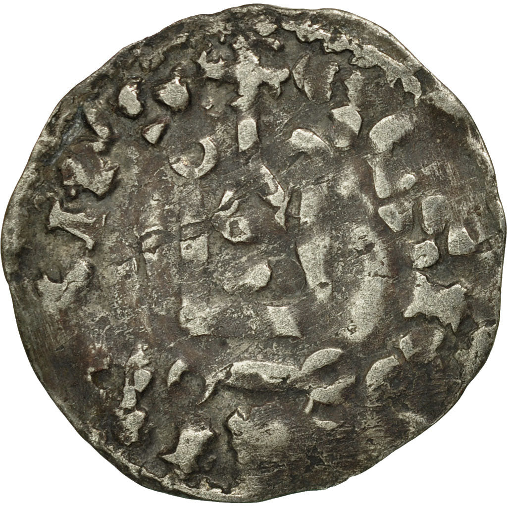 Coin, France, Touraine, Denarius, Saint-Martin de Tours, VF(30-35), Silver
