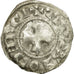 Coin, France, Auxerre, Anonymous, Denarius, VF(30-35), Silver, Boudeau:1730