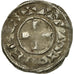 Coin, France, Auxerre, Anonymous, Denarius, VF(30-35), Silver, Boudeau:1730