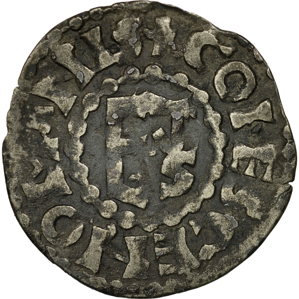 Coin, France, Maine, Denarius, Le Mans, VF(30-35), Billon, Boudeau:171