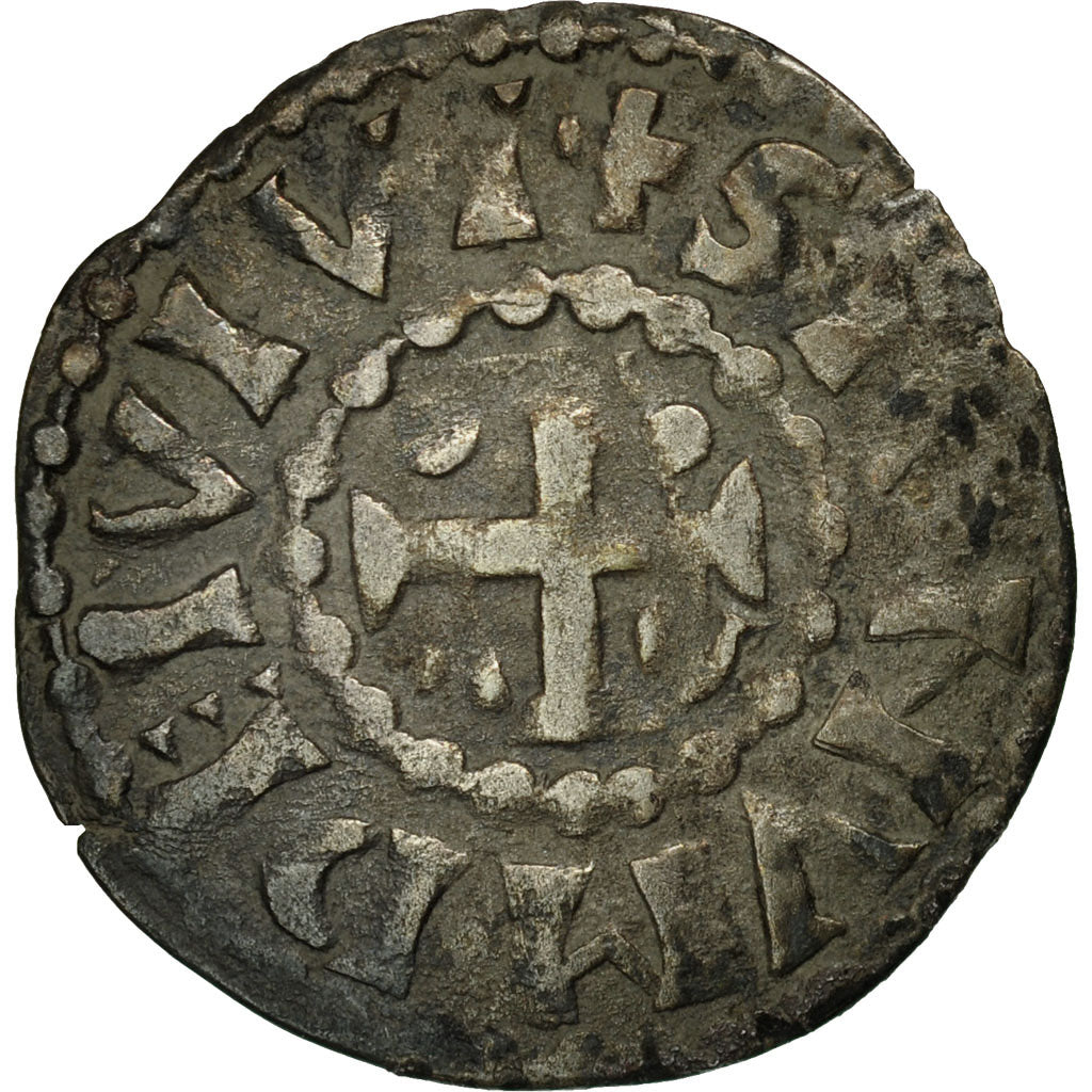 Coin, France, Maine, Denarius, Le Mans, VF(30-35), Billon, Boudeau:171