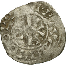 Coin, France, Champagne, Thibaut II, Denarius, Troyes, VF(30-35), Silver