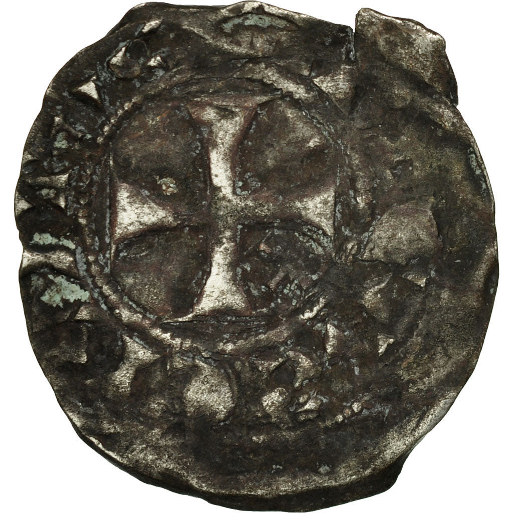 Coin, France, Champagne, Thibaut II, Denarius, Troyes, VF(30-35), Silver