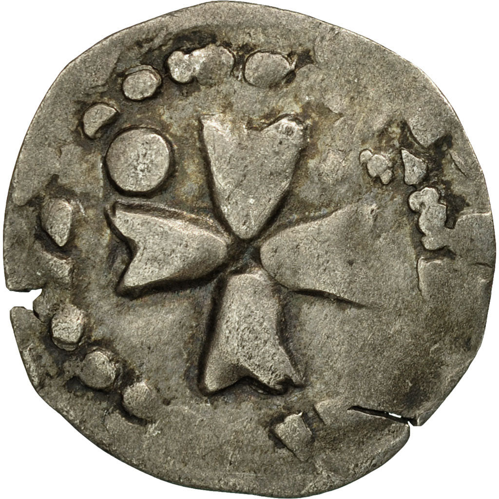 Coin, France, Picardie, Anonymous, Denarius, VF(20-25), Silver