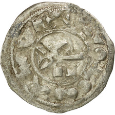 Munten, Frankrijk, Languedoc, Raymond V,VI,VII, Obol, Toulouse, FR+, Zilver