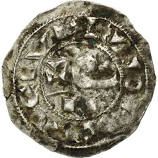 Coin, France, Languedoc, Raymond V,VI,VII, Obol, Toulouse, EF(40-45), Silver