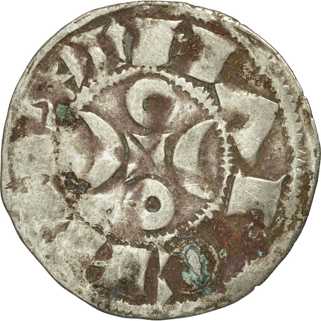 Münze, Frankreich, La Marche, Hugues IX, Denarius, S+, Silber, Boudeau:437