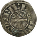 Monnaie, France, Champagne, Denier, Provins et Sens, TB, Argent, Boudeau:1754