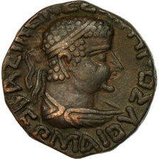 Coin, Baktrian Kingdom, Hermaios, Tetradrachm, EF(40-45), Bronze