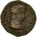 Coin, Baktrian Kingdom, Hermaios, Tetradrachm, EF(40-45), Bronze