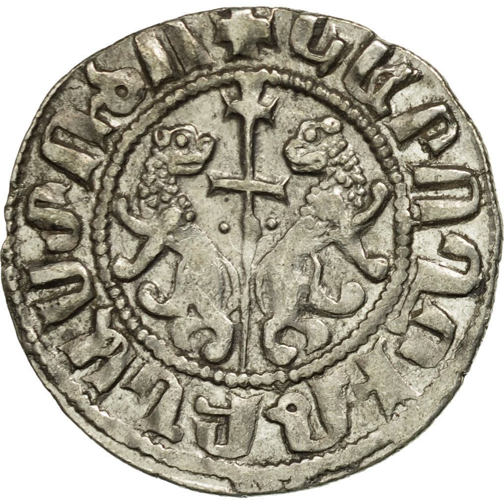 Monnaie, Armenia, Leon I, Tram, 1198-1219 AD, Sis, TTB+, Argent