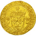 Coin, France, Charles VIII, Écu d'or au soleil de Bretagne, Nantes, AU(50-53)