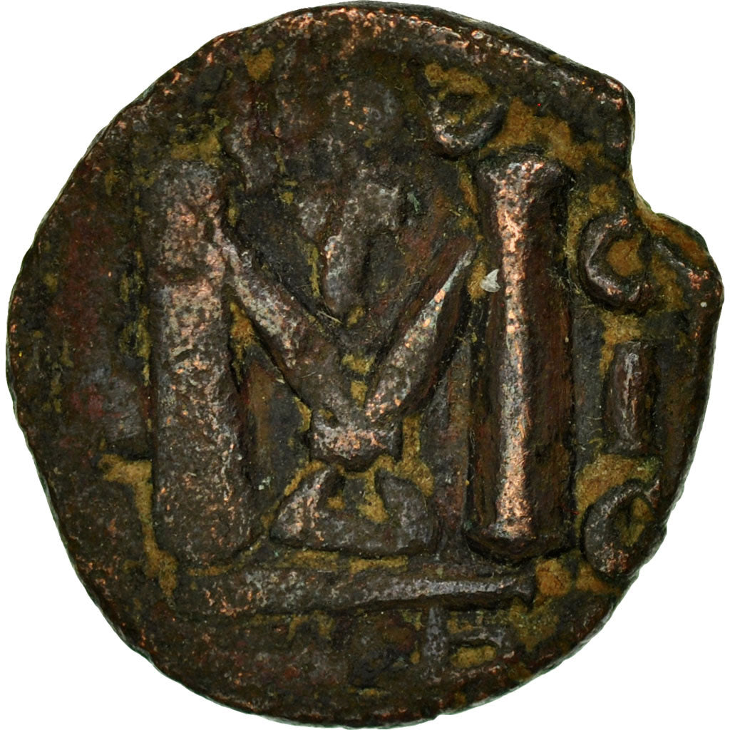Coin, Constans II, 641-668, Follis, Constantinople, VG(8-10), Copper