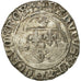 Coin, France, Charles VII, Blanc à la couronne, Angers, EF(40-45), Billon