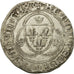 Monnaie, France, Charles VII, Blanc à la couronne, Toulouse, TTB+, Billon