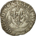 Coin, France, Charles VII, Blanc à la couronne, Lyon, EF(40-45), Billon