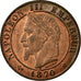 Moneta, Francia, Napoleon III, Napoléon III, Centime, 1870, Paris, SPL-