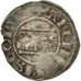 Moneta, Francia, Champagne, Guillaume II, Denarius, Reims, MB+, Argento