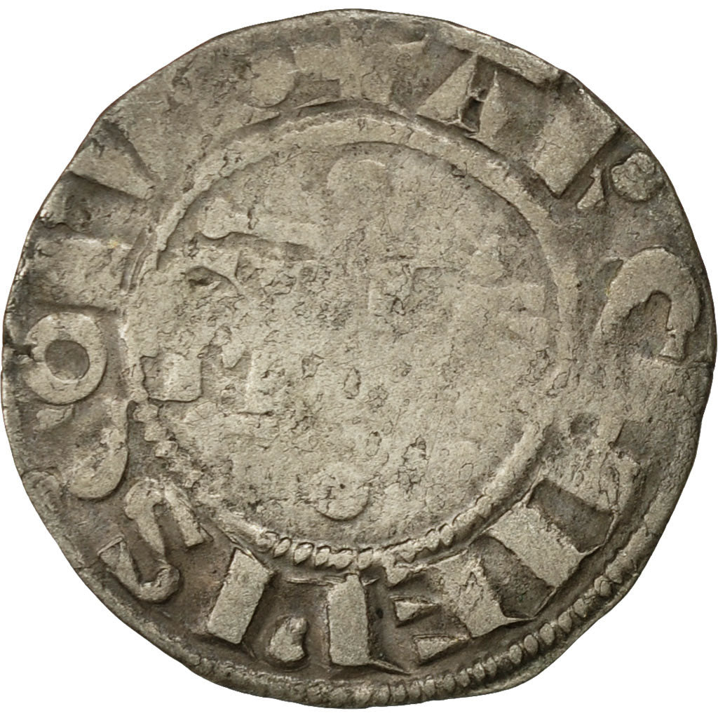Coin, France, Champagne, Guillaume I, Denarius, Reims, VF(20-25), Silver