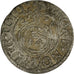 Moneda, Polonia, Sigismund III, 1/24 Thaler, Groschen, 1626, MBC, Plata, KM:11