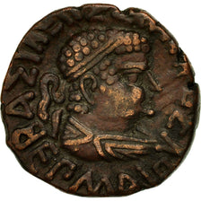 Coin, Baktrian Kingdom, Hermaios, Tetradrachm, EF(40-45), Bronze