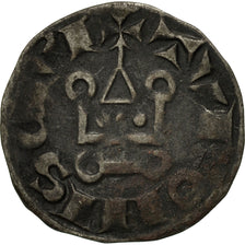 Coin, France, Louis VIII-IX, Denier Tournois, EF(40-45), Billon, Duplessy:188