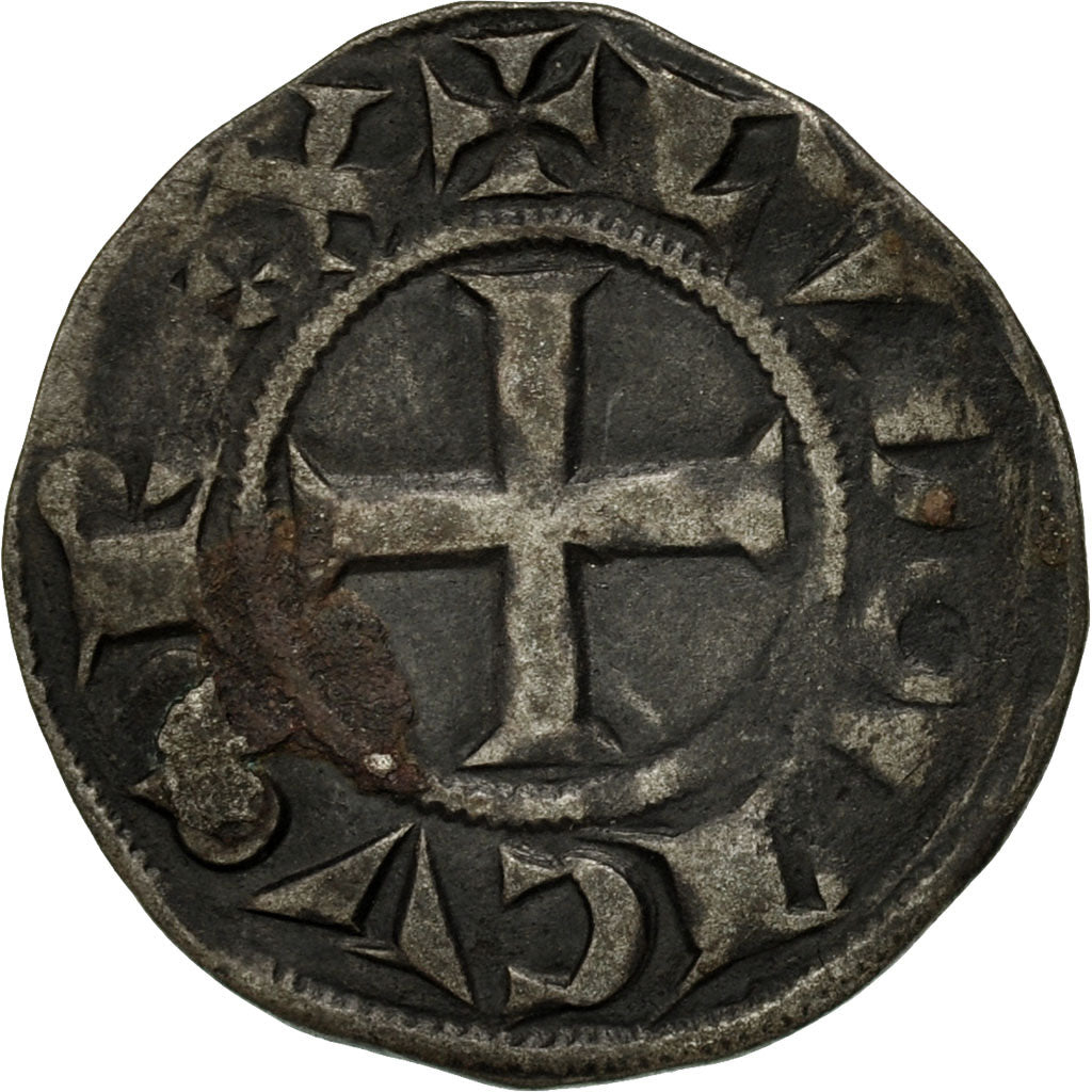 Coin, France, Louis VIII-IX, Denier Tournois, EF(40-45), Billon, Duplessy:188