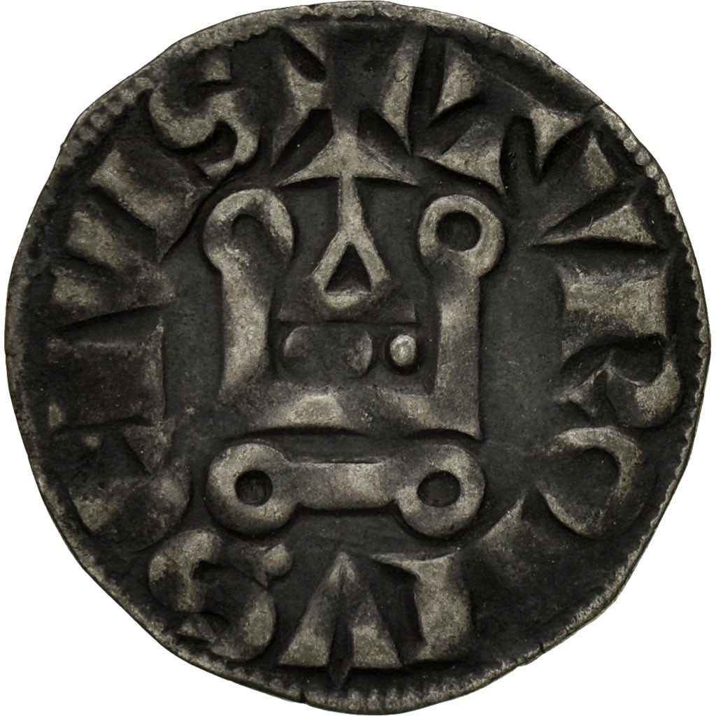 Coin, France, Philip IV, Denier Tournois, EF(40-45), Billon, Duplessy:223