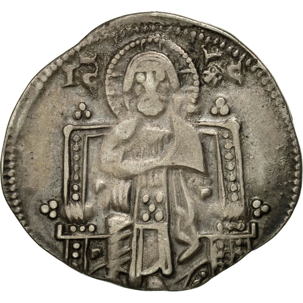 Coin, Italy, VENICE, Giovanni Dandolo, Grosso, EF(40-45), Silver