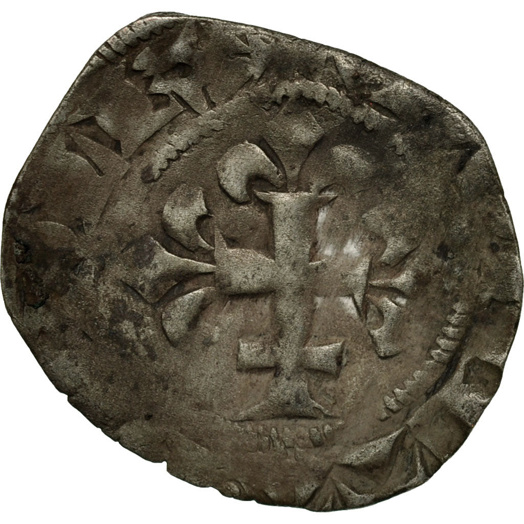 Coin, France, Philippe VI, Double Parisis, VF(30-35), Billon, Duplessy:270A