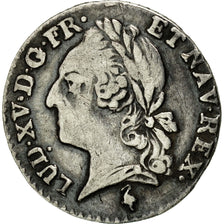 Munten, Frankrijk, Louis XV, 1/20 Écu à la vieille tête (6 sols), 6 Sols