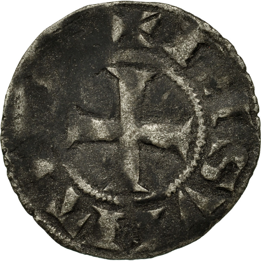 Monnaie, France, Franche-Comté, Anonymes, Denier, Besançon, TB+, Argent