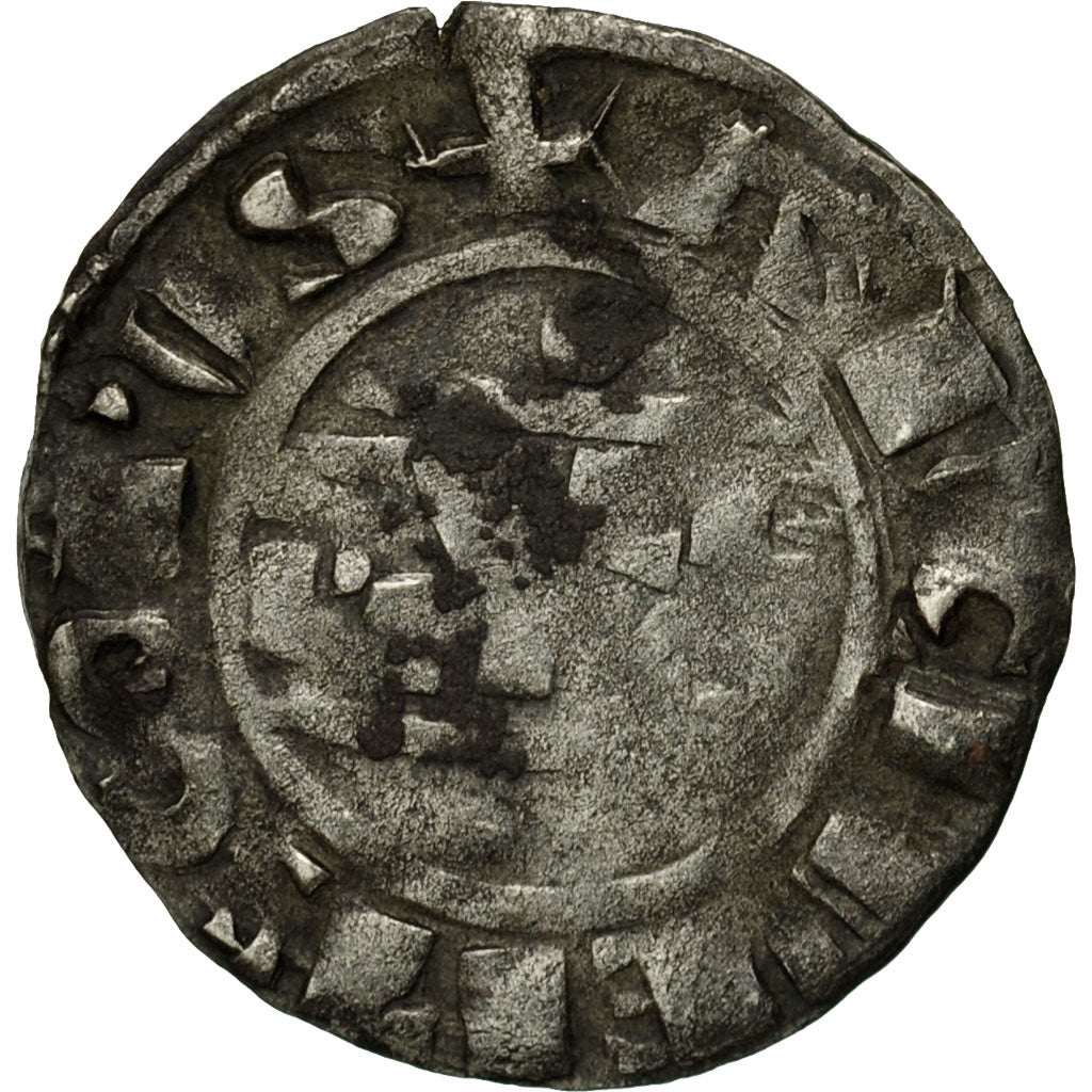 Coin, France, Champagne, Guillaume I, Denarius, Reims, VF(20-25), Silver