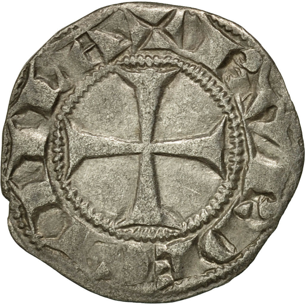 Coin, France, Aquitaine, Guillaume X, Denarius, Bordeaux, EF(40-45), Silver