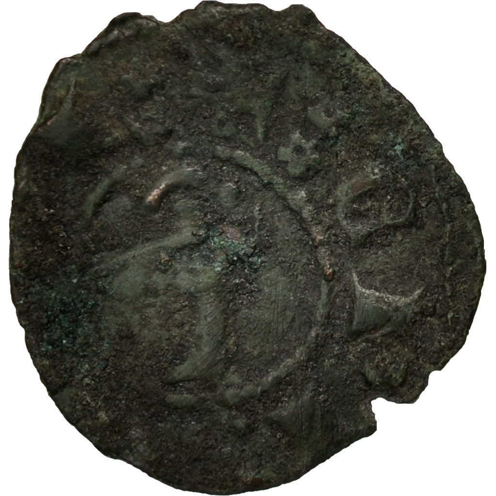 Coin, France, Languedoc, Anonymous, Obol, VF(20-25), Billon, Boudeau:764